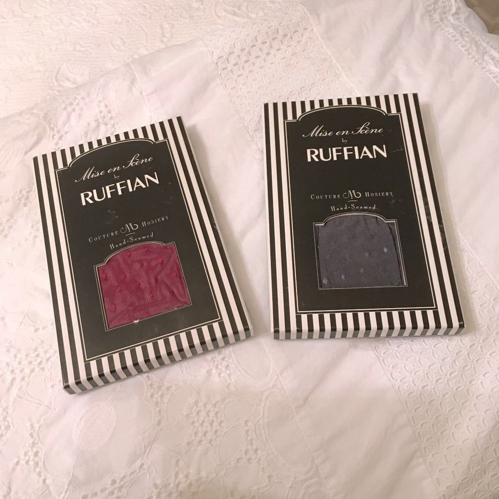 Ruffian hosiery sold by Anthropologie (set of two) NWOT’s